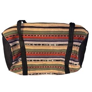 Woven XXL Big 36” Boho Duffle Bag Weekend 
Travel Overnight Bag